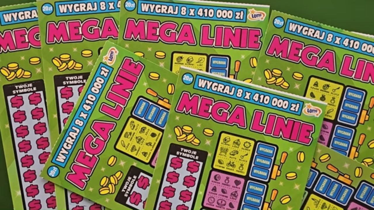 Zdrapki Lotto 🎲 MEGA LINIE #0759 👉 PREMIERA 👉 2 zdrapki