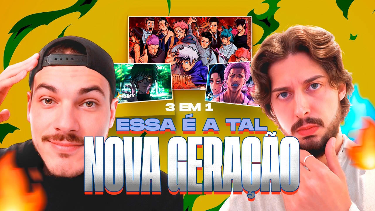REACT 3 em 1 Jujutsu Kaisen ( Insanity | Nova Geração | Feiticeiros Amaldiçoados )