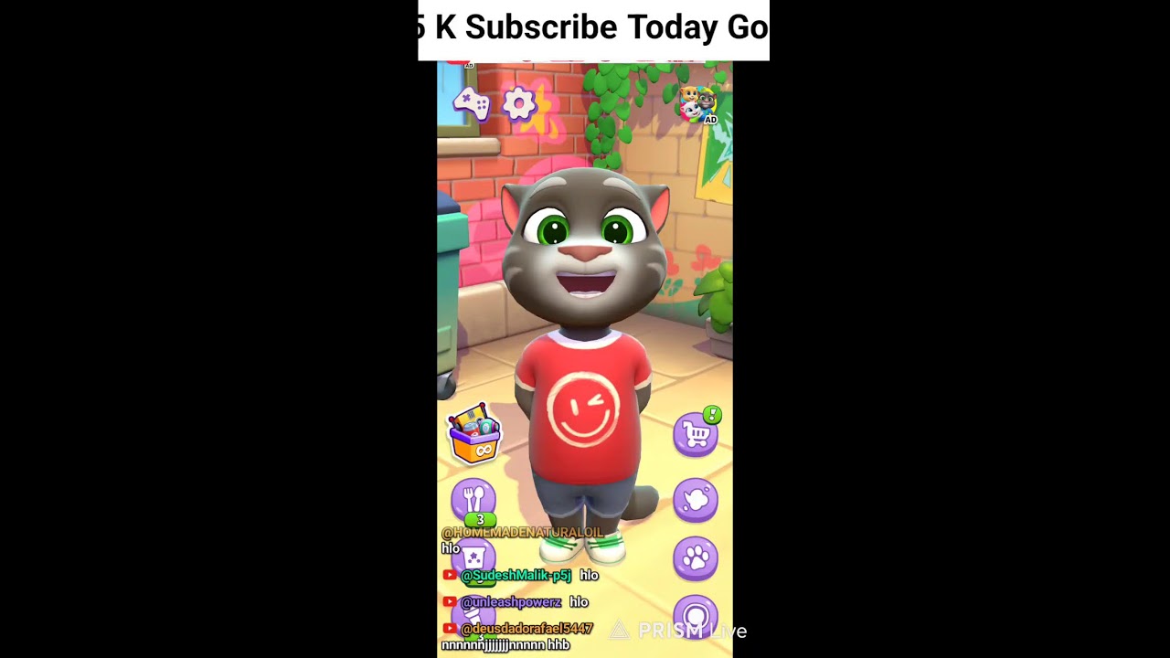 Talking Tom Cat LIVe #talkingtomcat