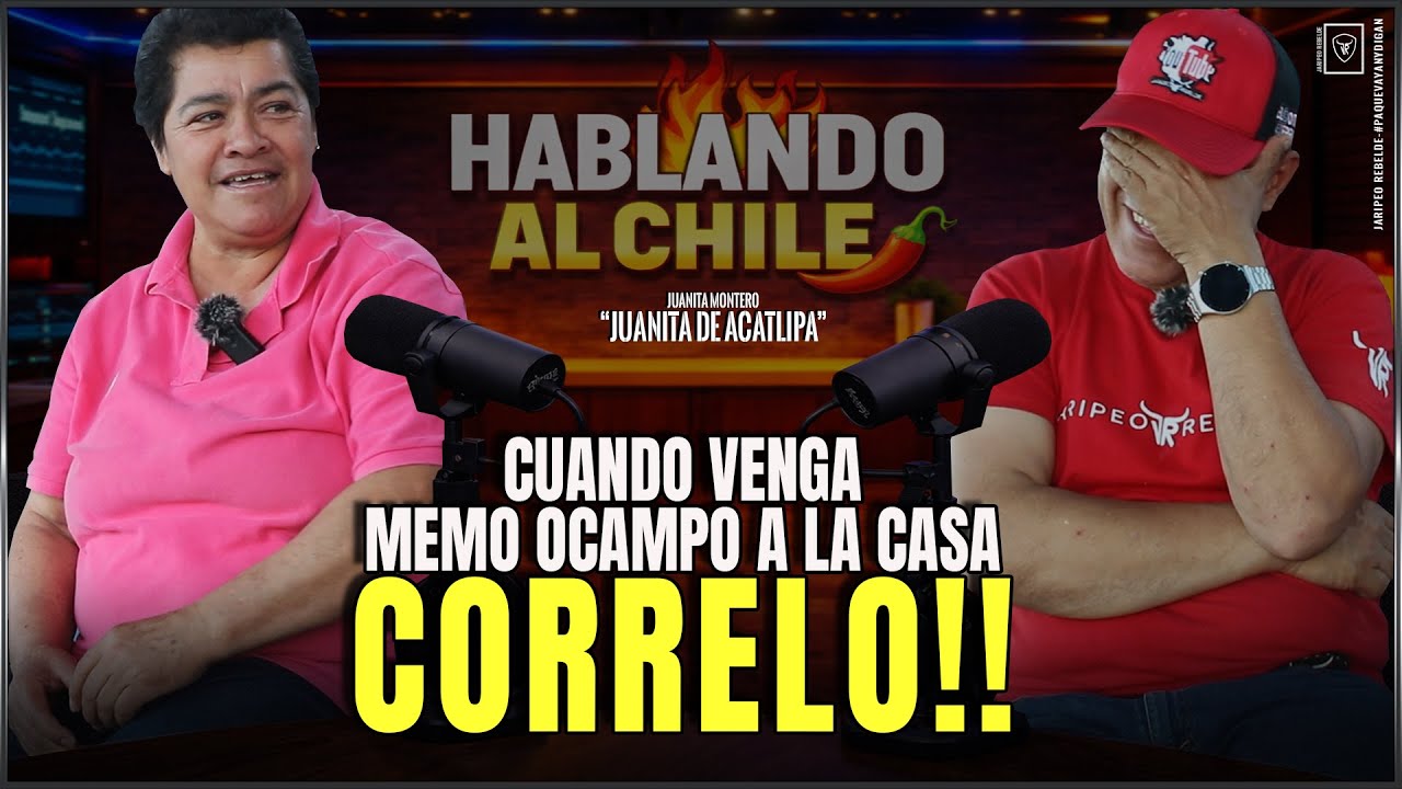 CUANDO VENGA MEMO OCAMPO A LA CASA CORRELO┃SE ARMO LA BROCA JUANITA DE ACATIPA #hablandoalchile