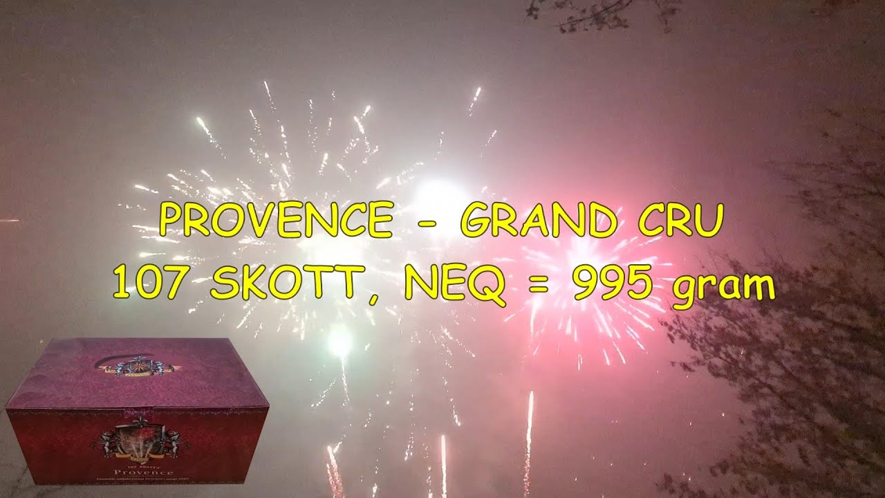 Testar fyrverkeri tårta Provence från Grand Cru (Hammargrens) / Demo battery cake #fireworks #pyro