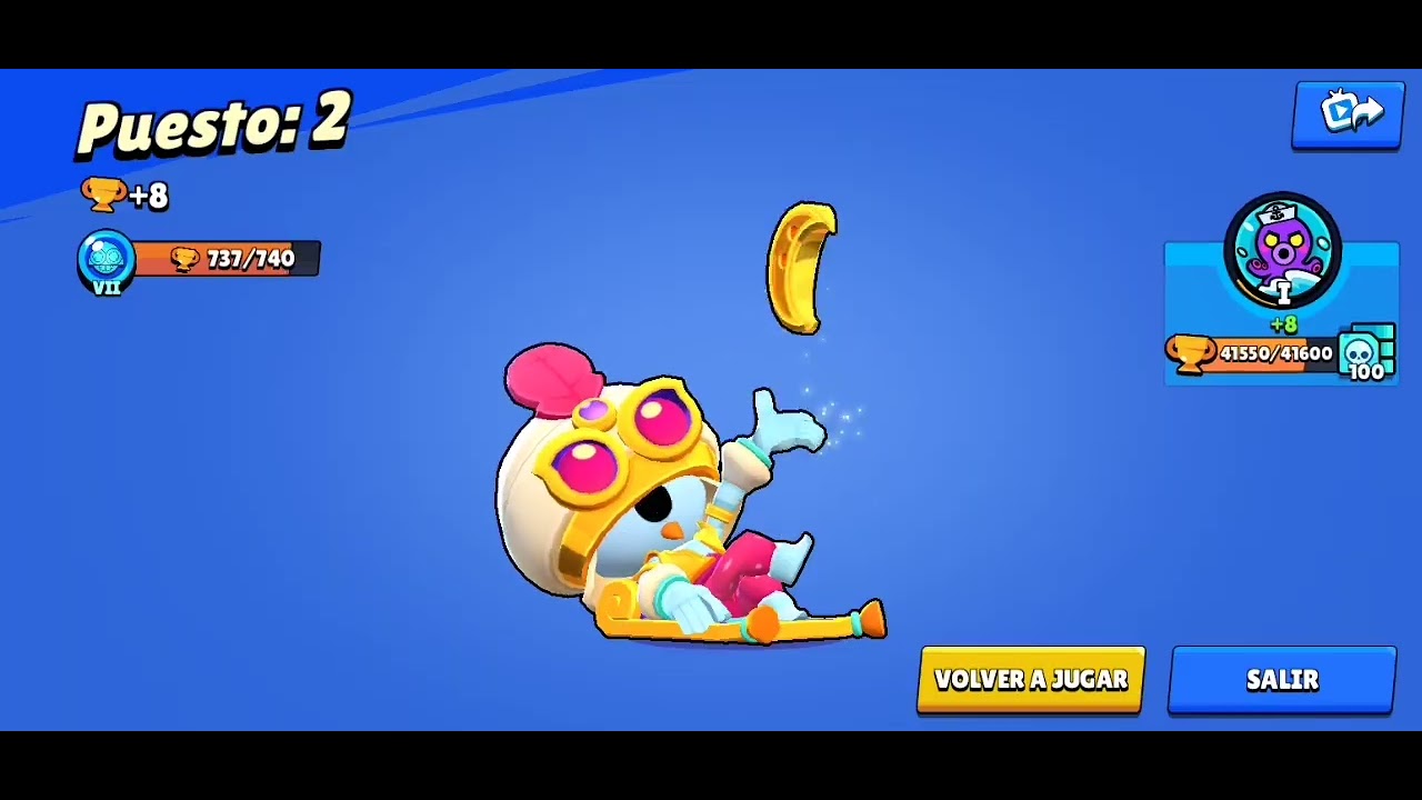 Jugando brawl stars