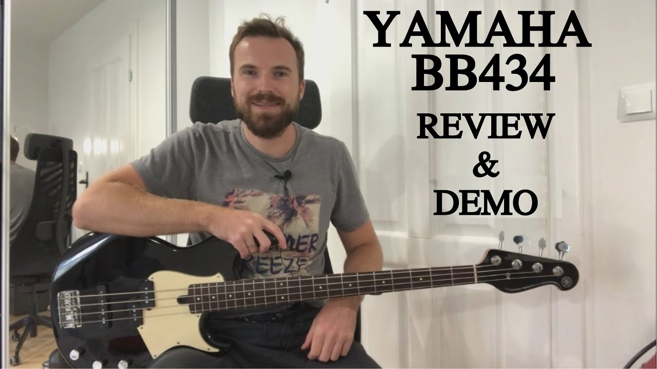 Yamaha BB434 bass - review and demo!