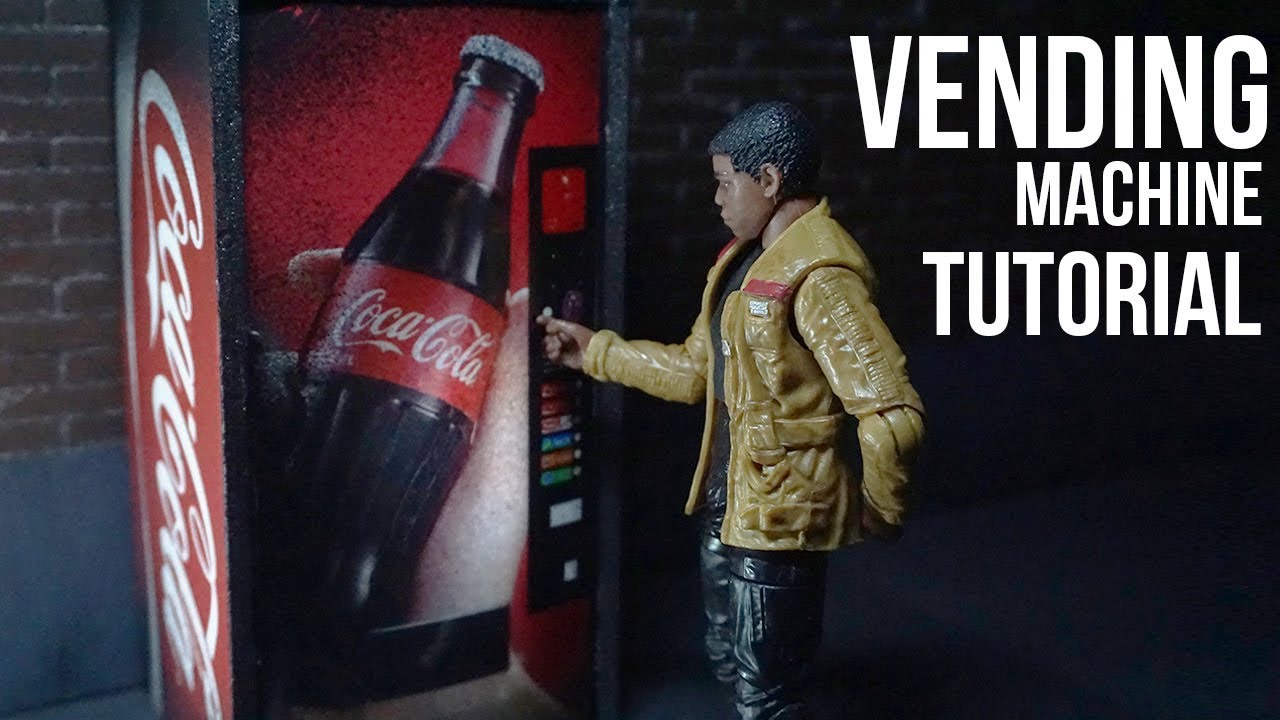 Miniature Vending Machine Diorama *Tutorial* EP12