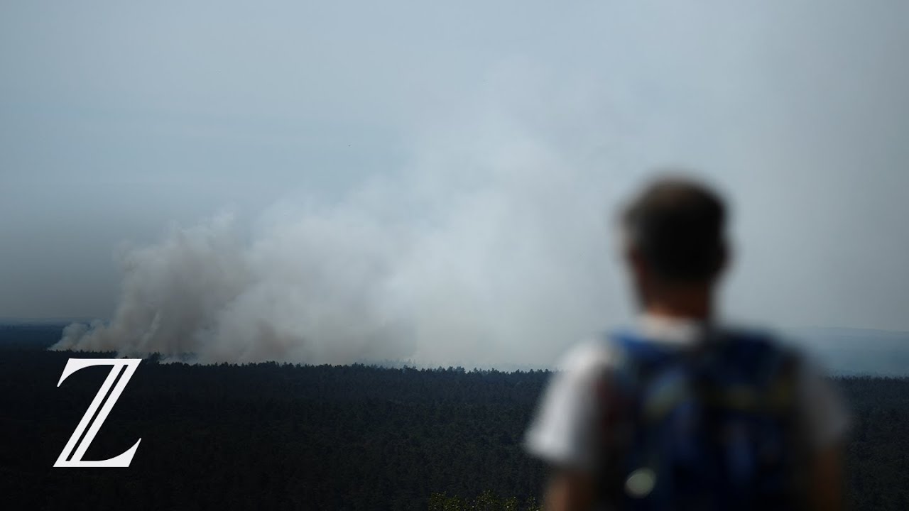 Videoaufnahmen zeigen Explosion im Berliner Grunewald