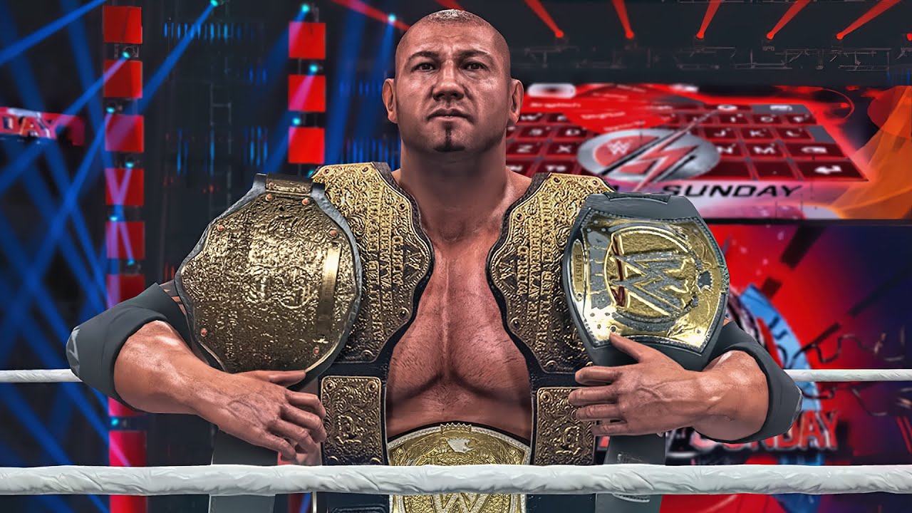 All Batista World Championship Wins! - WWE 2K20 Enhanced Mods