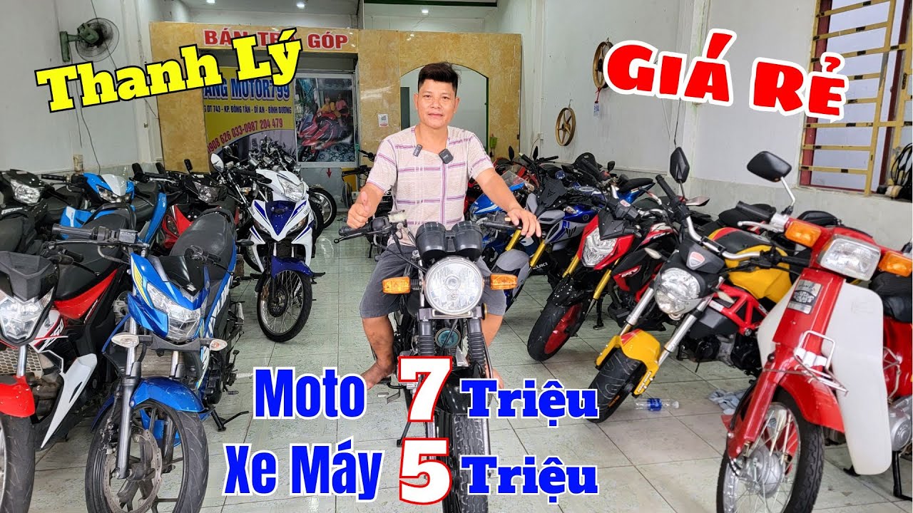 Thanh Lý Xe Máy , Moto Cũ Giá Rẻ CBR150R , GZ150A ,Rebel 170 ,FZ150i , Exciter ,Sonic ,Suzuki Hj125