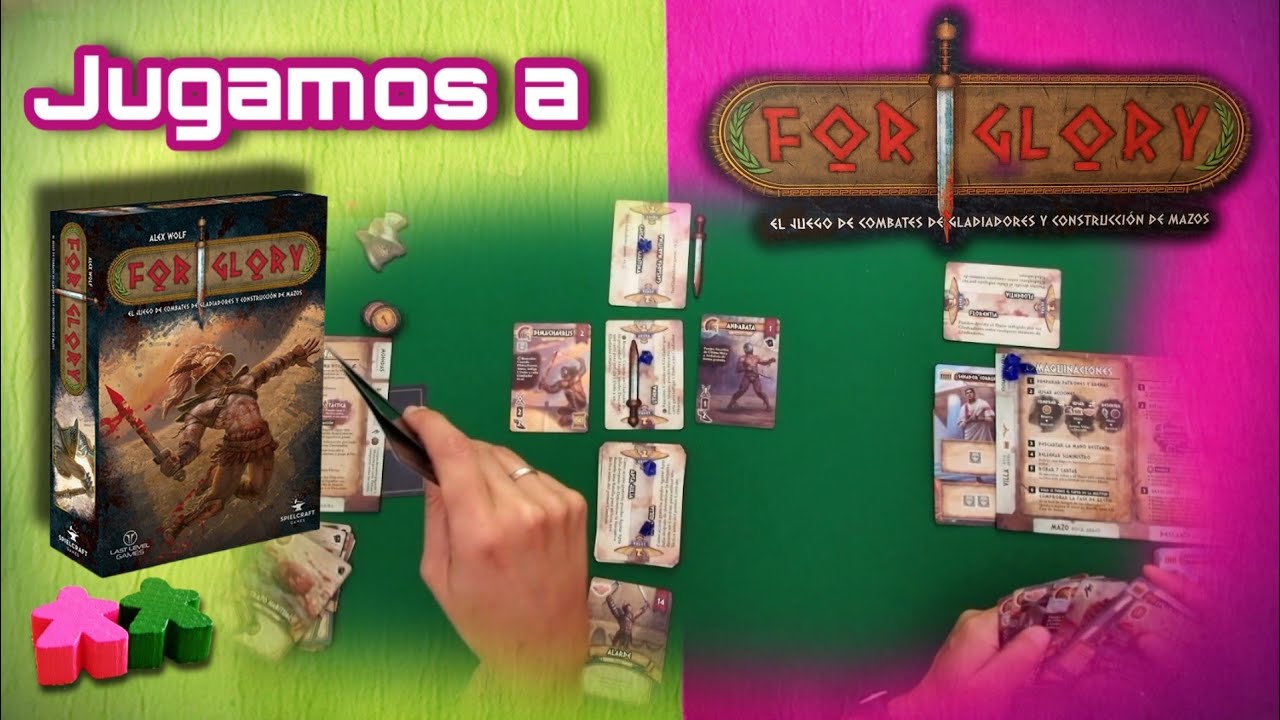 For Glory. Partida al juego de gladiadores de Last Level Games ⚔️
