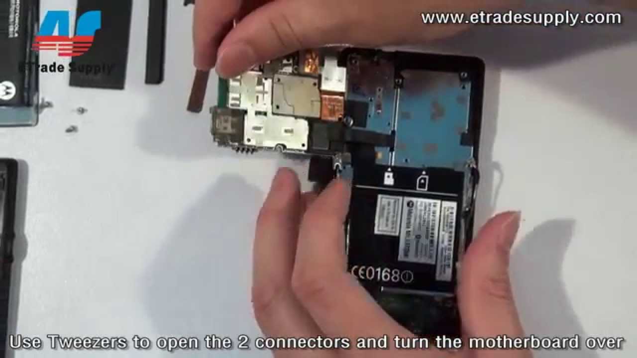 Motorola Milestone/Droid A855 disassembly How to