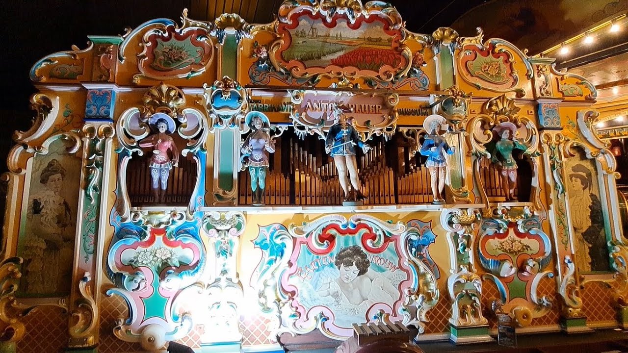 92 key Anton Pluer street organ / draaiorgel 