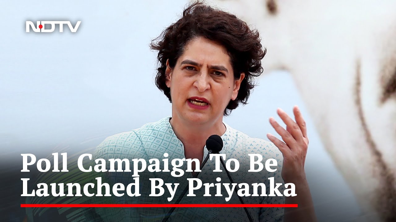 Priyanka Gandhi To Launch Congress' Madhya Pradesh Poll Campaign Today