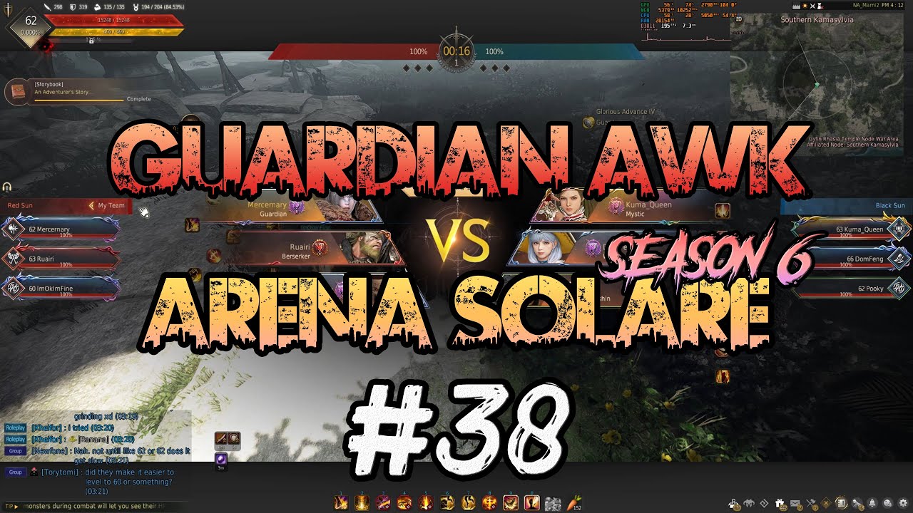 [Black Desert] Awakening Guardian PvP - Arena Solare Season 6 #38