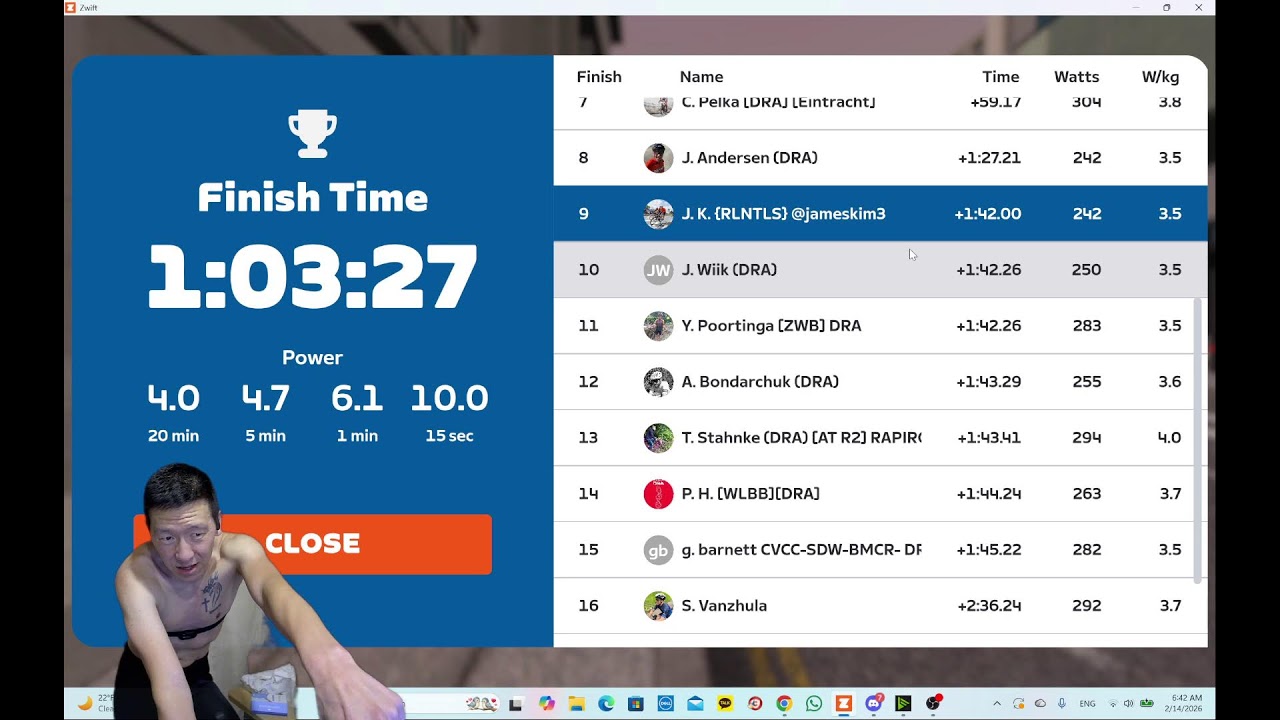 FRR World Tour 14 Peaks - Stage 1 - London 8 (DRA, Pen B)