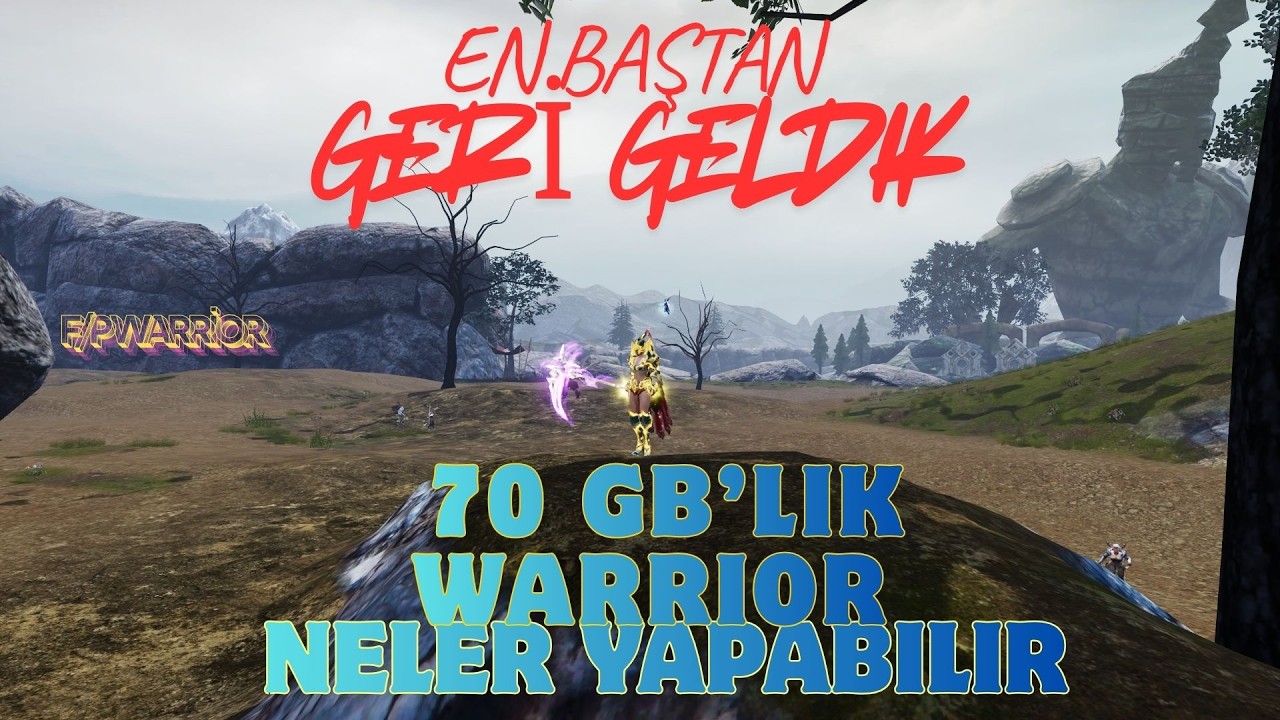 RİSE ONLİNE ! SEN NERDESİN ! A&Ccedil;IKLAMA ! YENİ CHAR ! HEDEFLER !