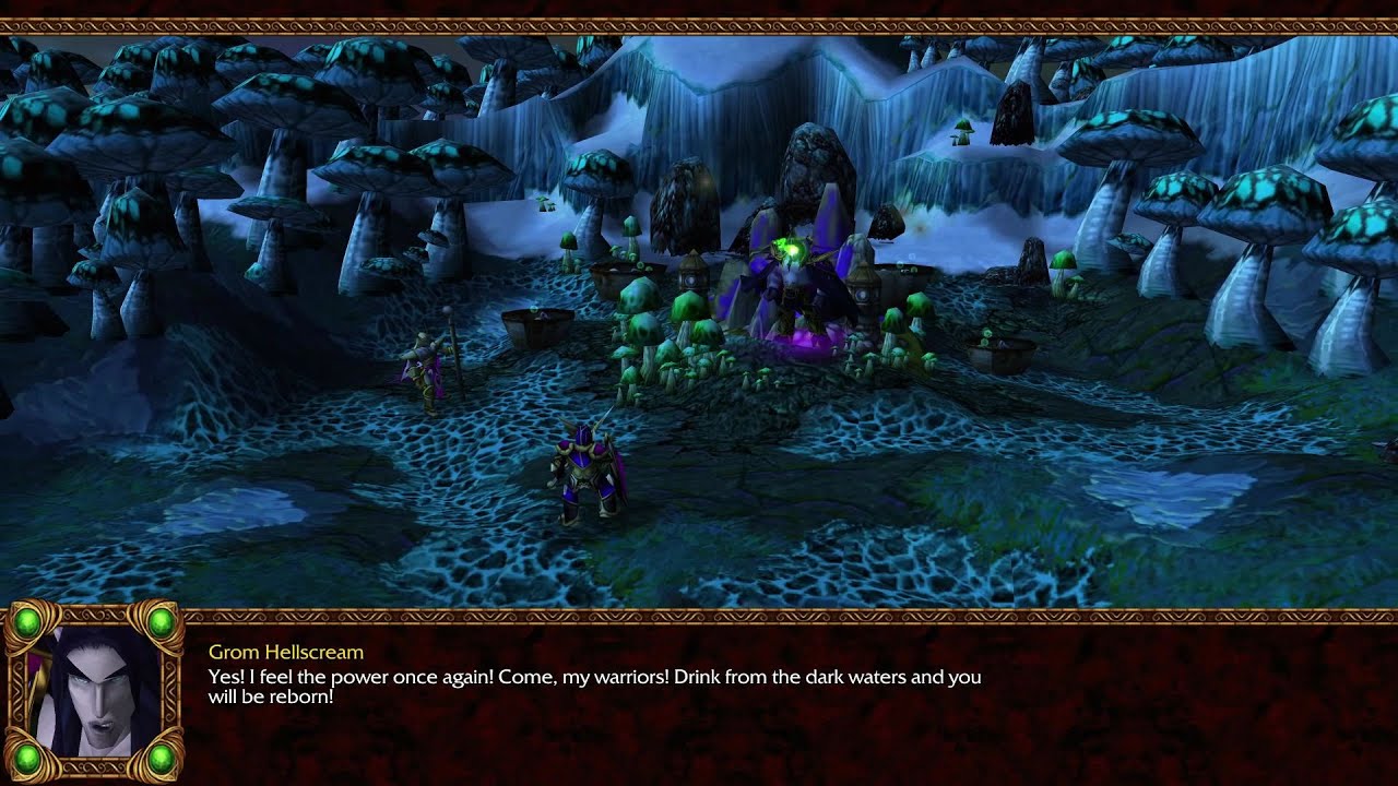 Grom and his High Elves become Void Elves