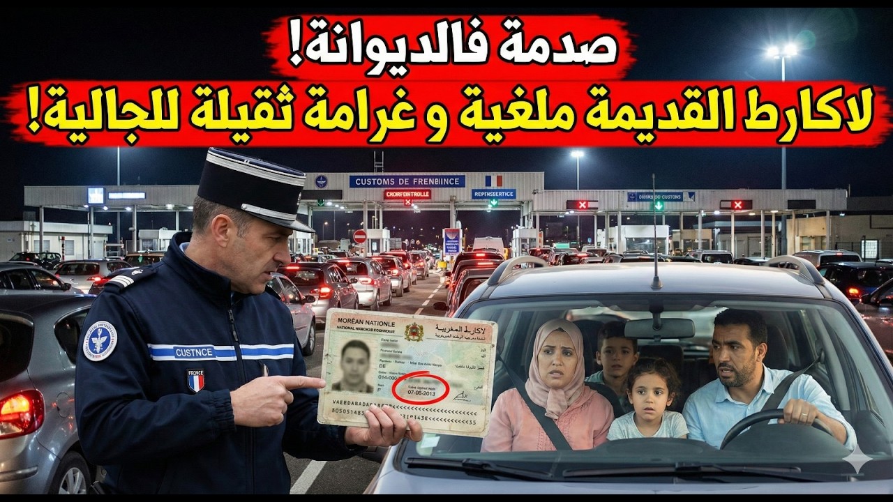 صدمة فالنوطير والبنكة لاكارط القديمة مابقاتش صالحة؟ شرح مهم للمغاربة ففرنسا