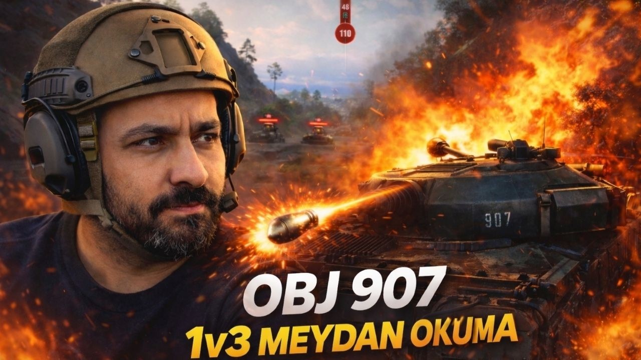 3 TANK ÜSTÜME GELDİ… AÇI HER ŞEYİ DEĞİŞTİRDİ | OBJ 907