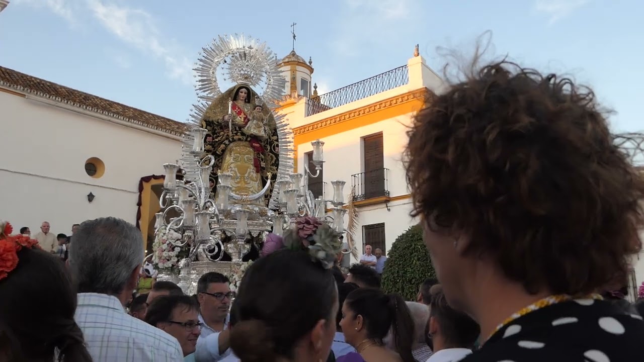 DIA DE OFRENDA-SALIDA IGLESIA-FIESTAS PATRONALES-HDAD DEL ROSARIO-CARRION DE LOS CESPEDES 24 SEP2022