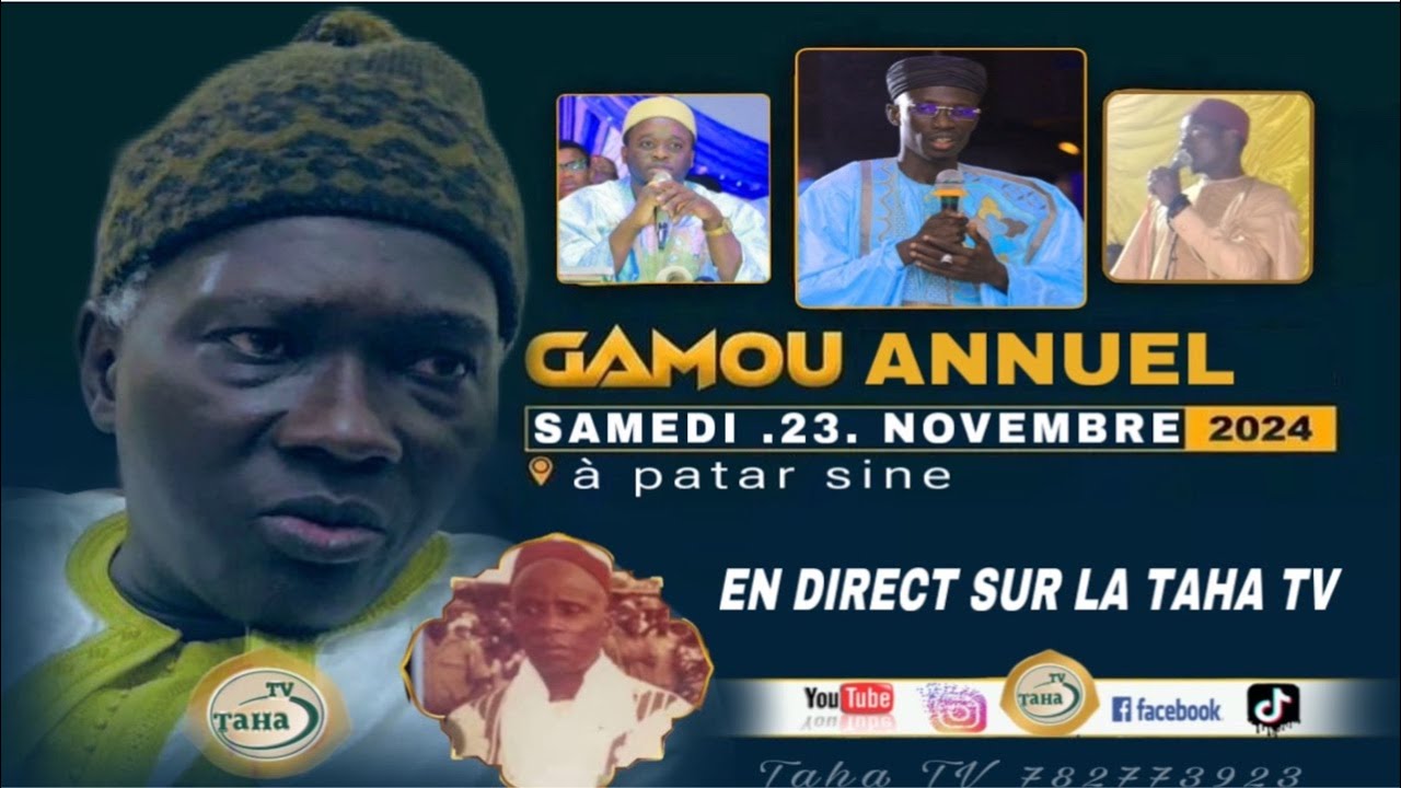 🛑EN DIRECT  GAMOU ANNUEL PATAR SINE 2024