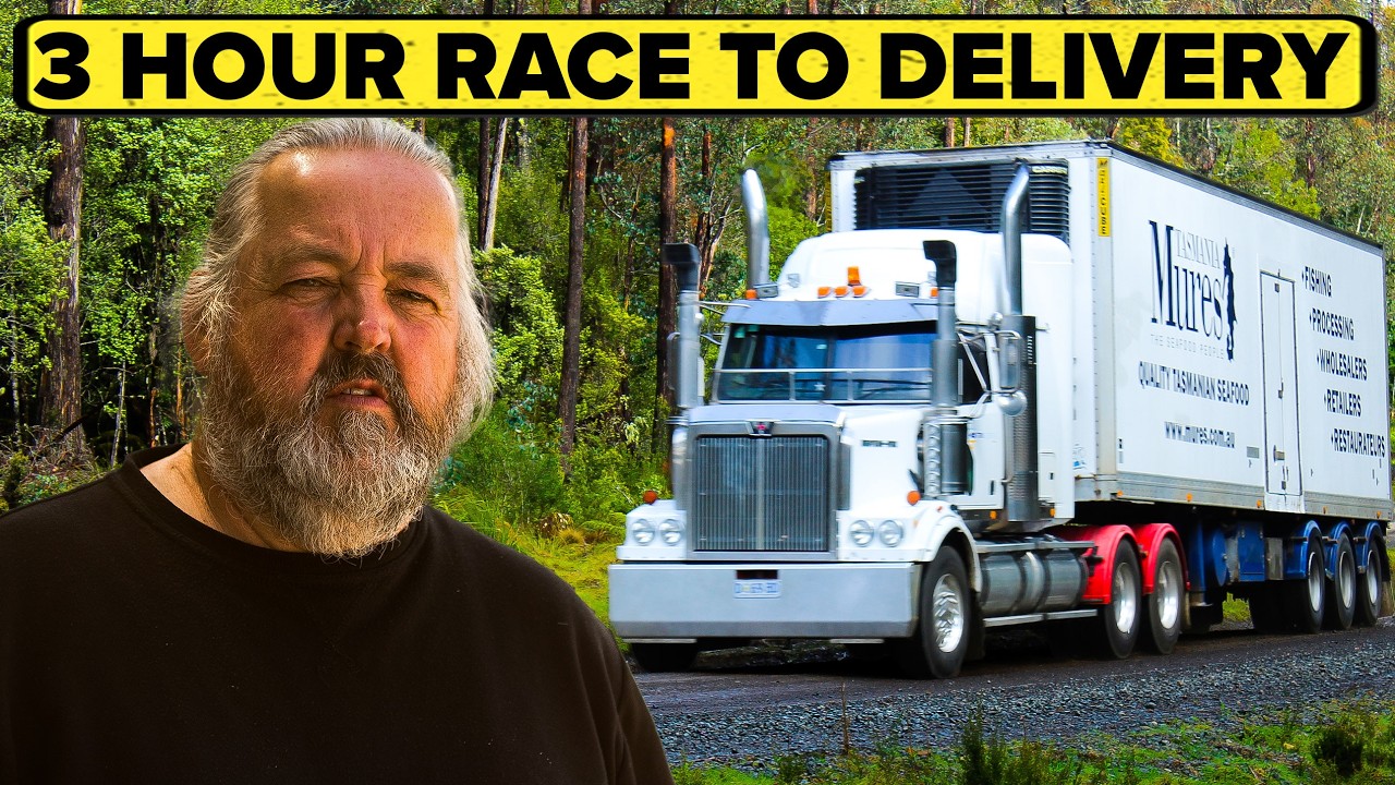 Trucker Battles Infamous 99 Bends To Make Deadline | Outback Truckers Full Episode | S05 E06