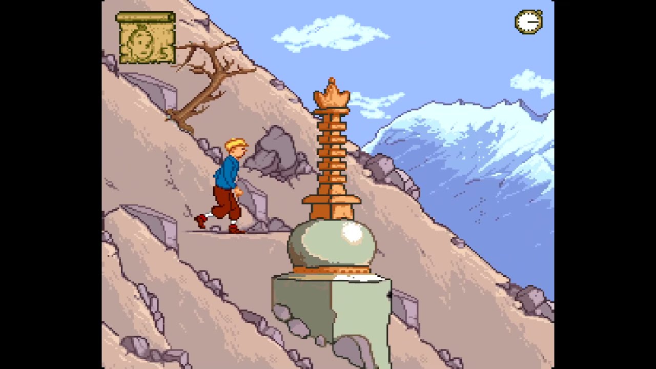Longplay: Tintin in Tibet (1994) [Super Nintendo]