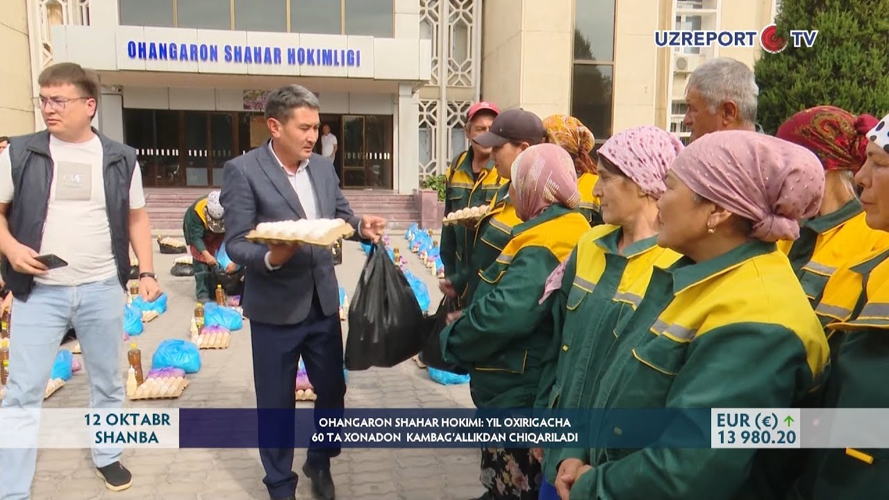 Ohangaron shahar hokimi: yil oxirigacha 60 ta xonadon  kambag‘allikdan chiqariladi