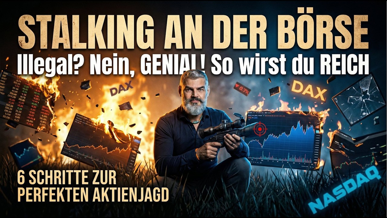 Stalking ist illegal – außer an der Börse. Und genau deshalb wirst du damit reich