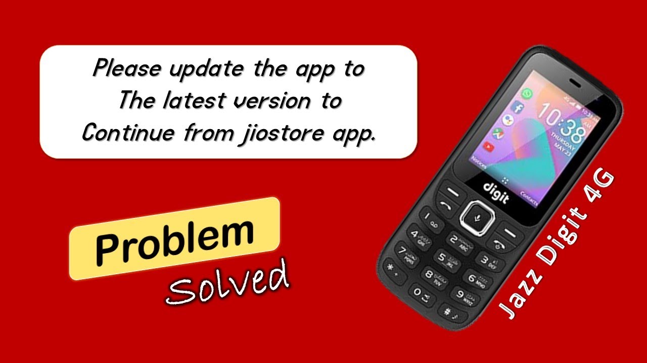 Jazz digit 4g update jio store | haider mobile accessories