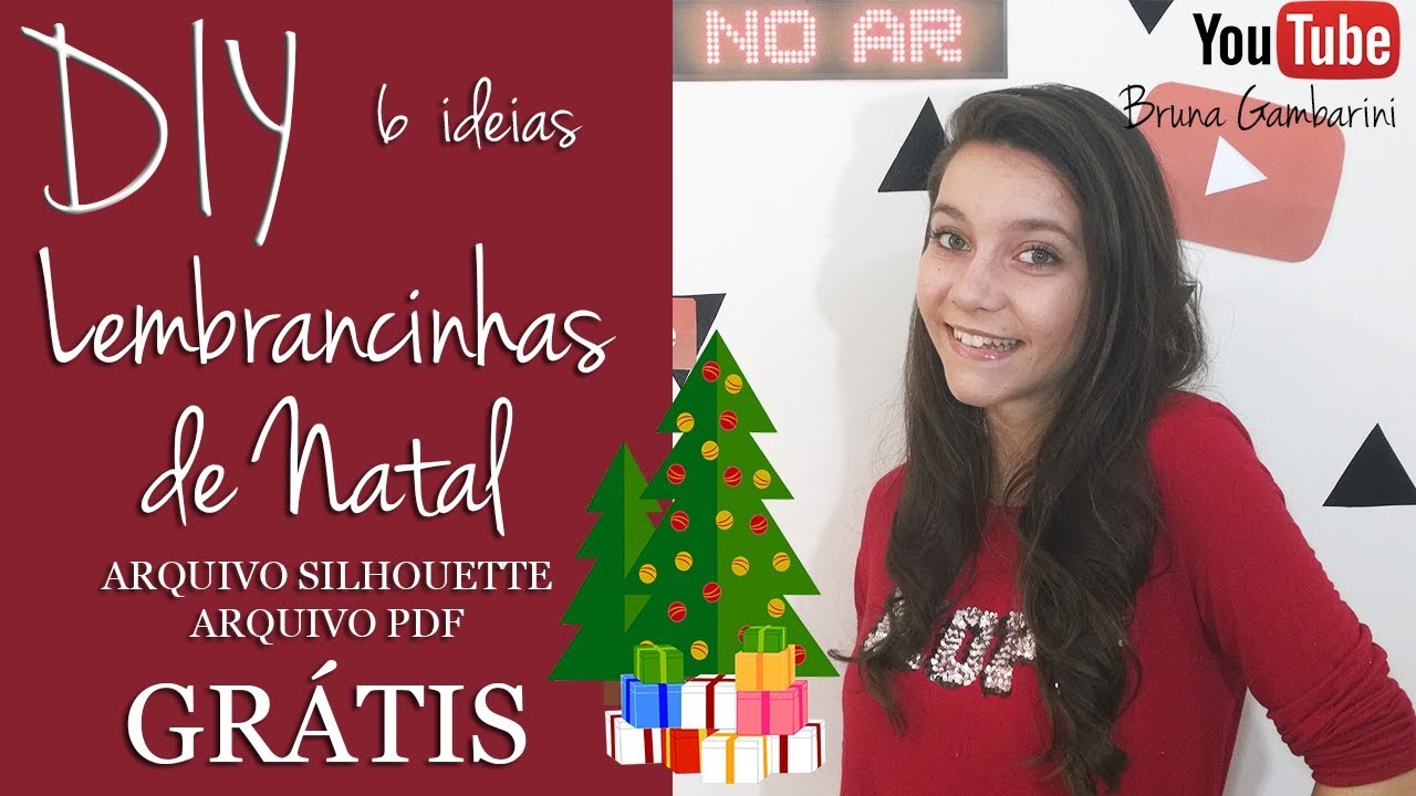 DIY -  6 IDEIAS PARA LEMBRANCINHAS DE NATAL