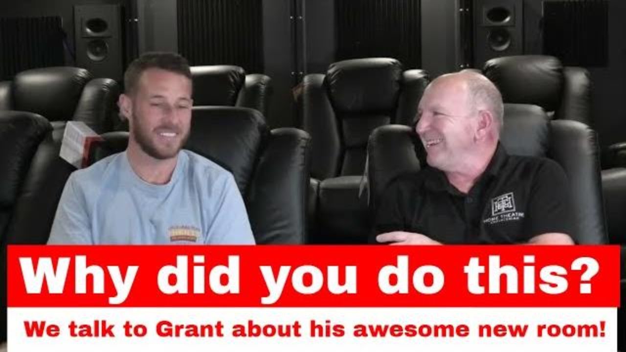 Tour Grants new Home Theatre room and listen to his side of the story!