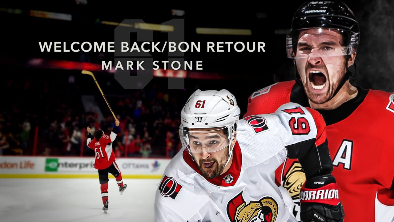 Welcome back, Mark Stone!