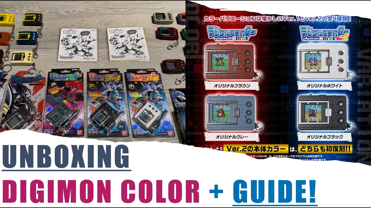 Digimon COLOR 🕹️ Unboxing & Guide | Gameplay + First Impressions