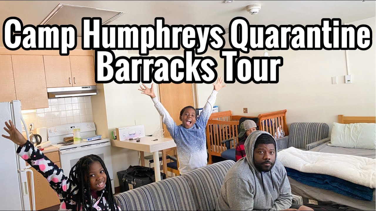 Camp Humphrey’s Quarantine Barracks Room Tour | plus packing list & tips!