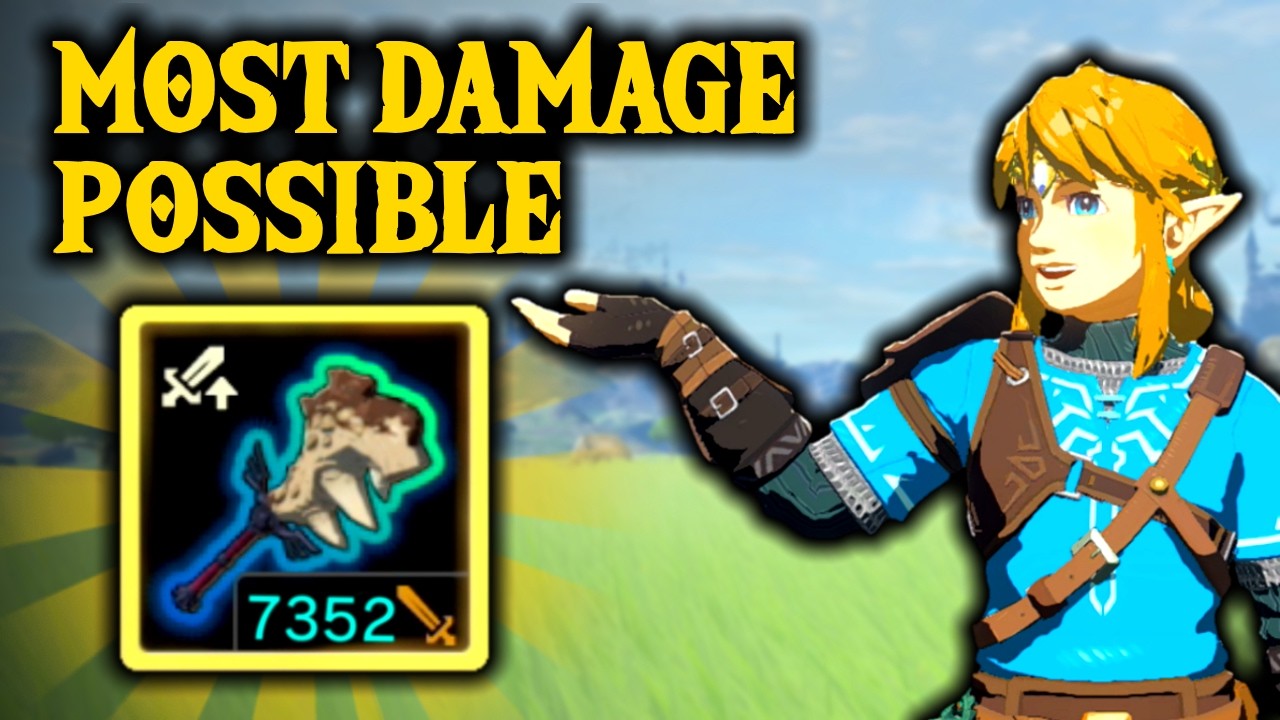 How I Made the STRONGEST Weapon in Tears of the Kingdom