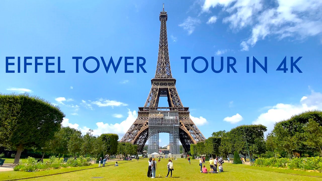 EIFFEL TOWER (Paris, France) | Tour in 4K