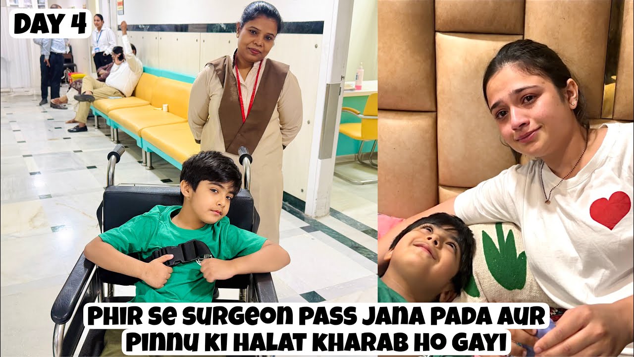 Phir se surgeon paas aana pada💔aur Pinnu bhot rone lagi