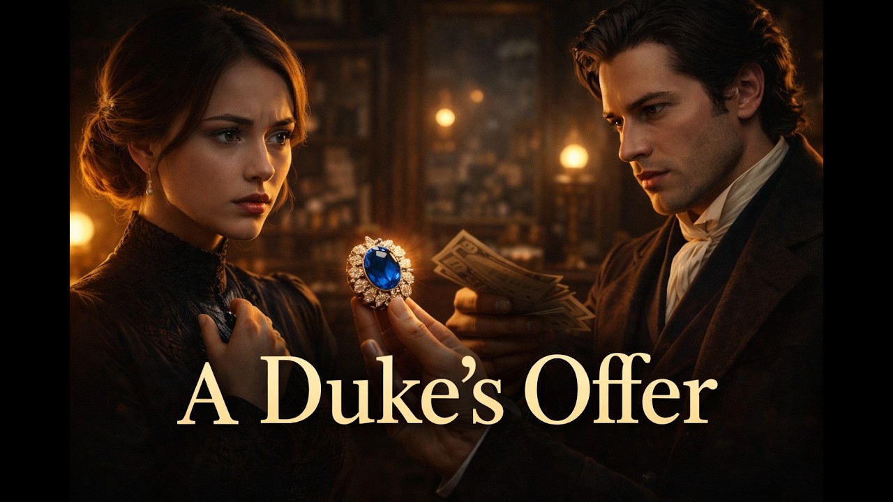 She Came to Sell Her Mother’s Jewels — The Duke Bought Them All… Then Asked Her Name