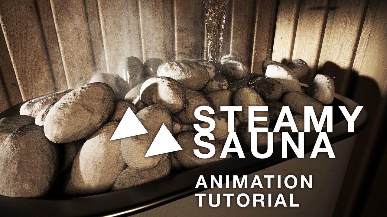 STEAMY SAUNA ANIMATION TUTORIAL - 3dsMax, Corona Render, Phoenix Sim
