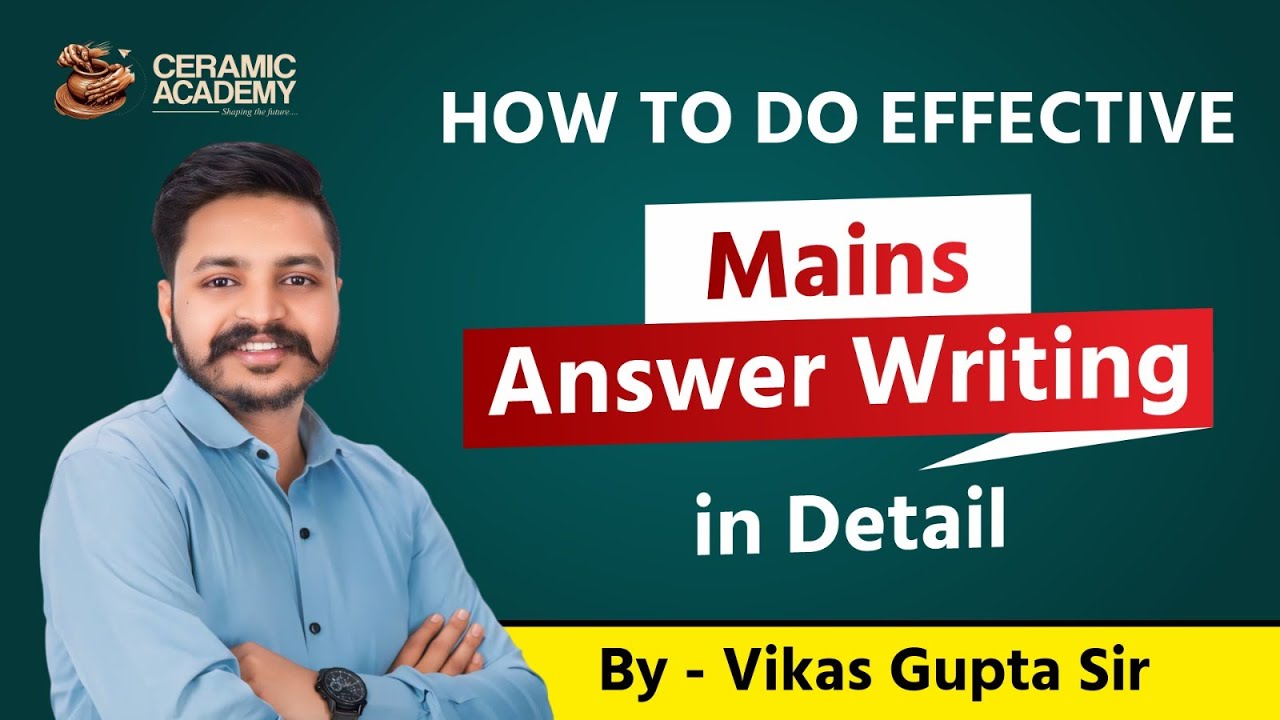 Civil Service Mains Answer Writing Session | Master the Art of Answer Writing for IAS/RAS Exams