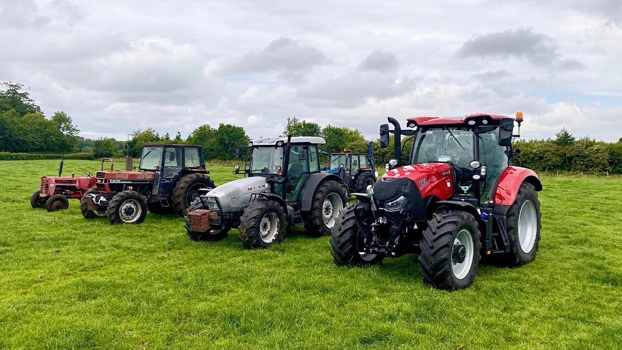 TRACTOR TOUR ON A DAIRY FARM
