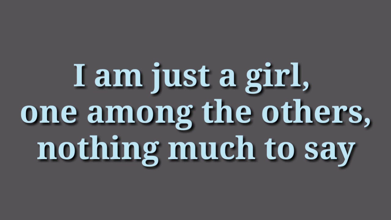 ABBA - I Am Just A Girl (1973) (Lyrics)