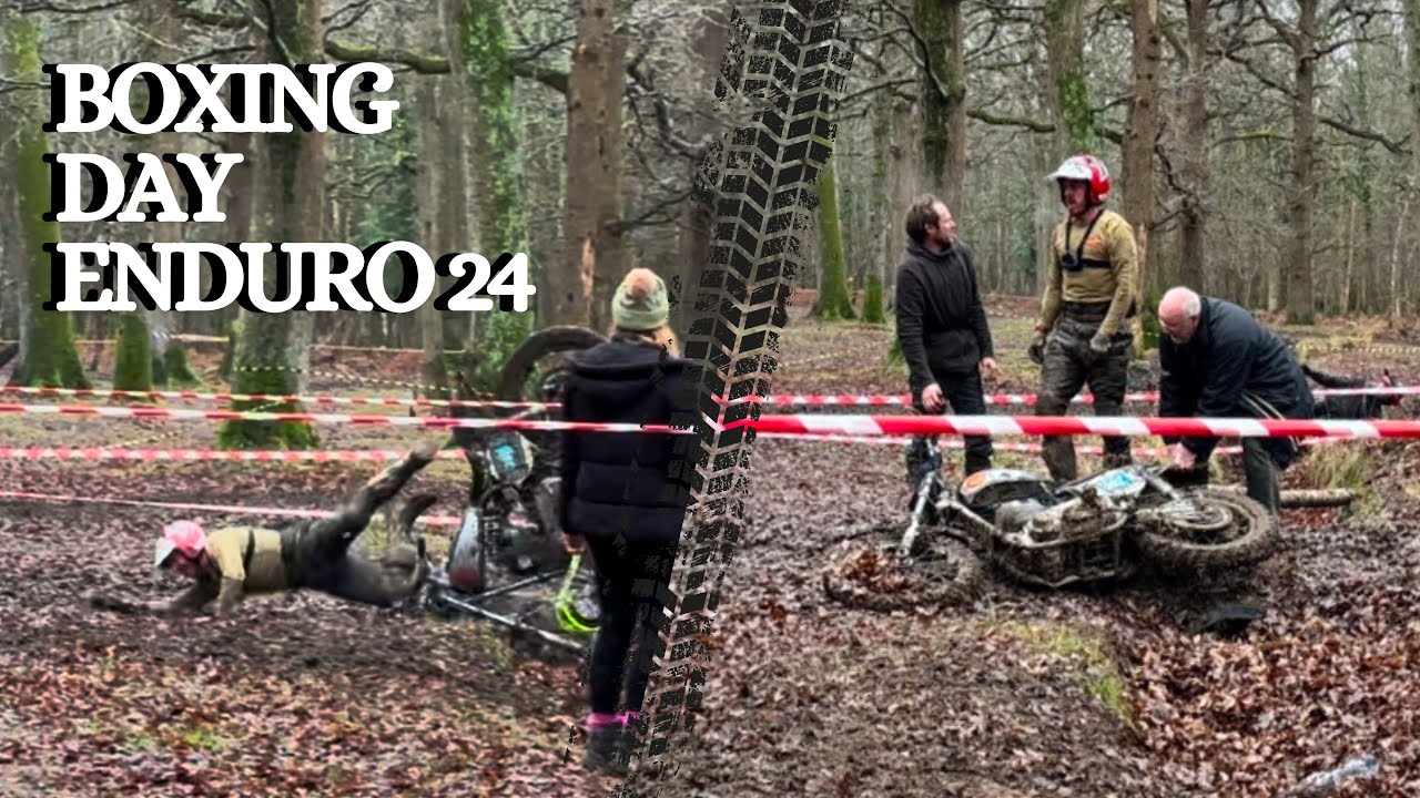 1950s BSA Gold Star does Witley Boxing Day Enduro 2024