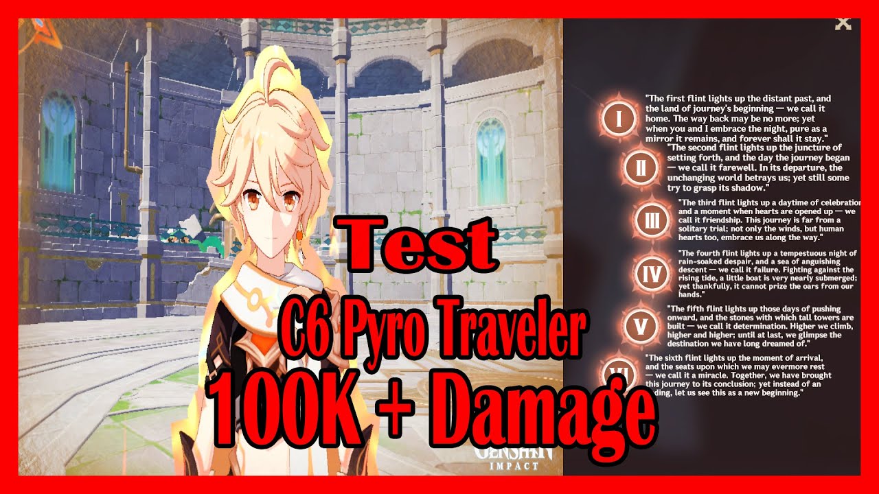 C6 PYRO Traveler Crazy Damage Test