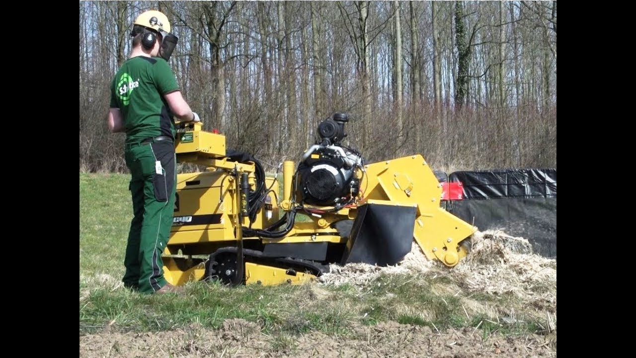 RAYCO Stubbenfräse RG 35 Kette Wurzelfräse Kettenfahrwerk