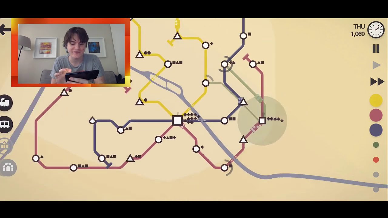 I Got Top 20 In The World! Mini Metro (Android)