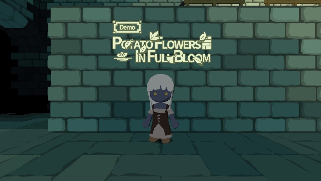 【Demo Game】Potato Flowers In Full Bloom Demo - Game Play