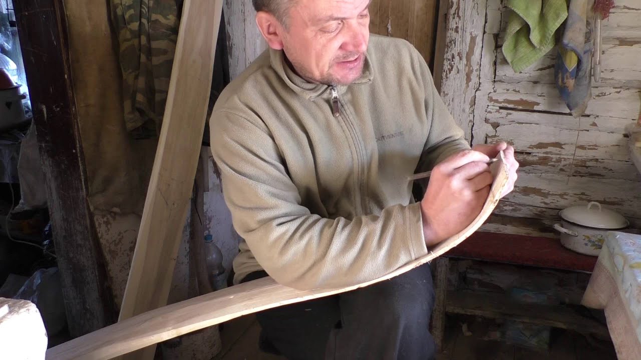 Охотничьи лыжи.  Ч 3. Доводка лыжин, загибание носков.