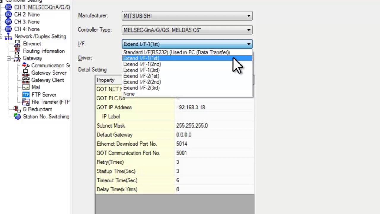 Mitsubishi Quick Tips: GOT Ethernet Connection to Mitsubishi PLC
