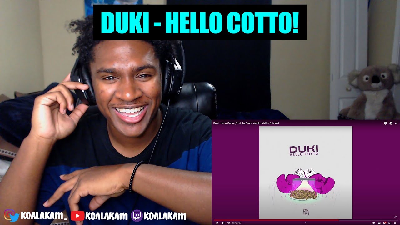 i DIDN'T know he was like THIS! Duki - Hello Cotto | reaction