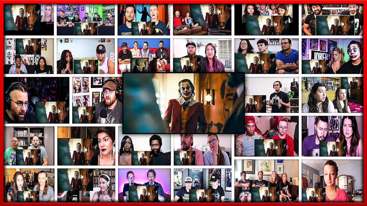 JOKER Final Trailer Mega Reactions Mashup